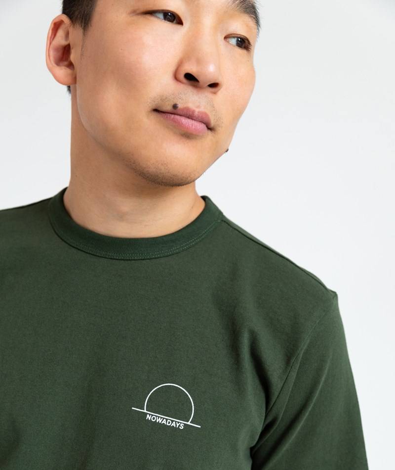 Kauf Dich Glücklich NOWADAYS Open End T-Shirt Grün Preisnachlass