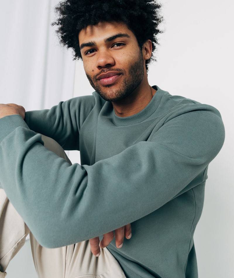 KAUF DICH GLüCKLICH Sweater Mint aus Bio-Baumwolle JETZT KAUFEN