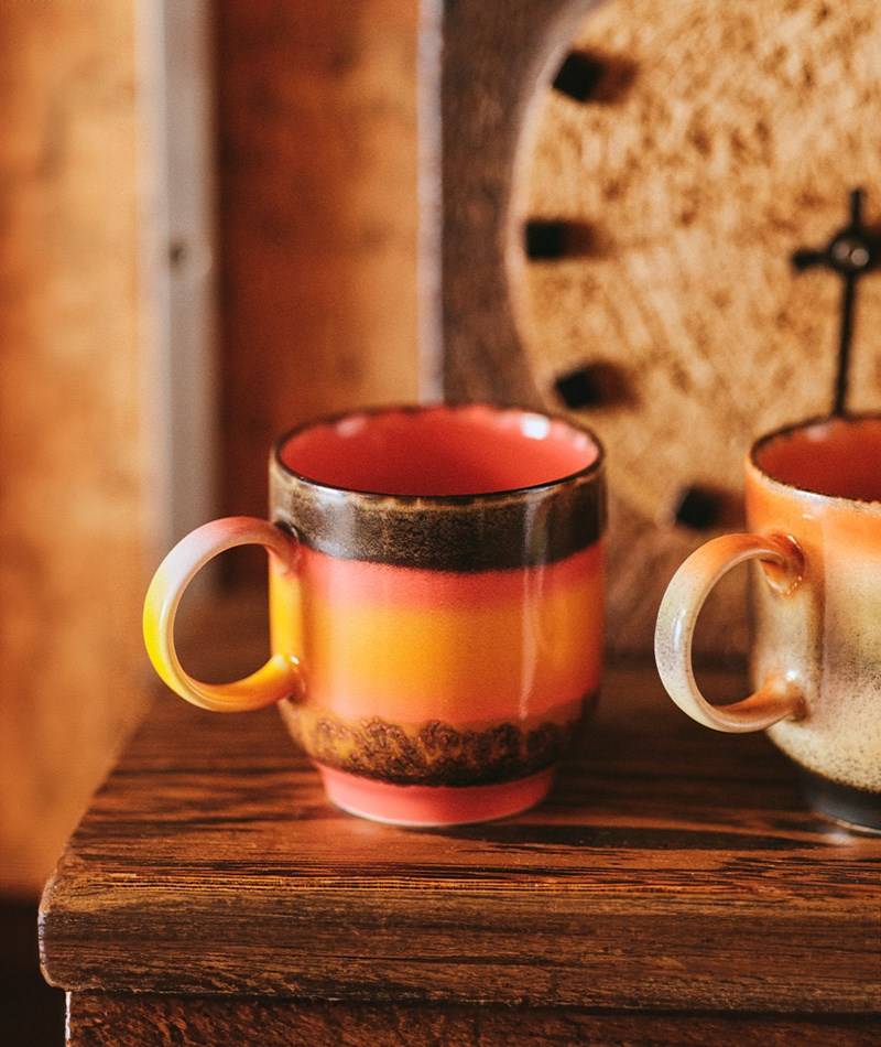 Kauf Dich Glücklich HKLIVING 70s Kaffee Tasse Excelsa mehrfarbig zollfrei