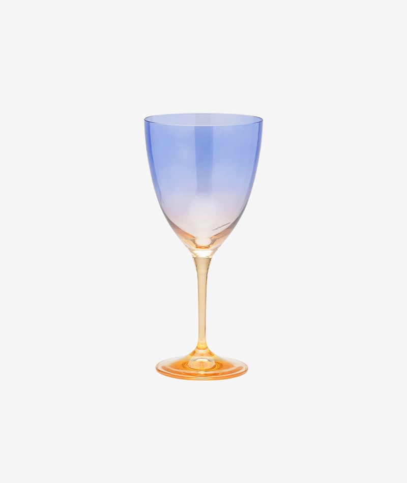 Kauf Dich Glücklich ANNA + NINA Faded Wine Glas mehrfarbig