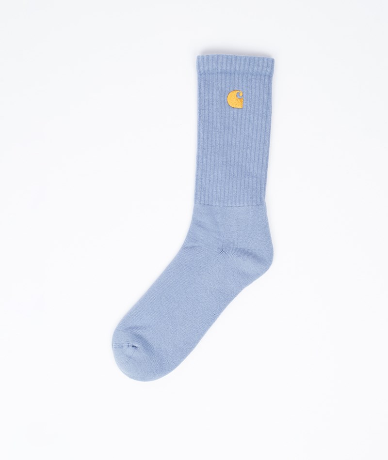 Kauf Dich Glücklich CARHARTT WIP Chase Socken Blau Osterangebot