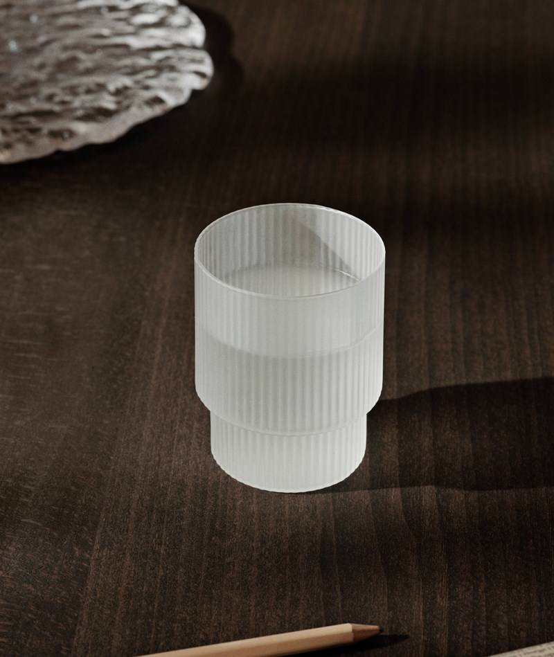 Kauf Dich Glücklich FERM LIVING Ripple Glas 4-er Set (ü 7) farblos