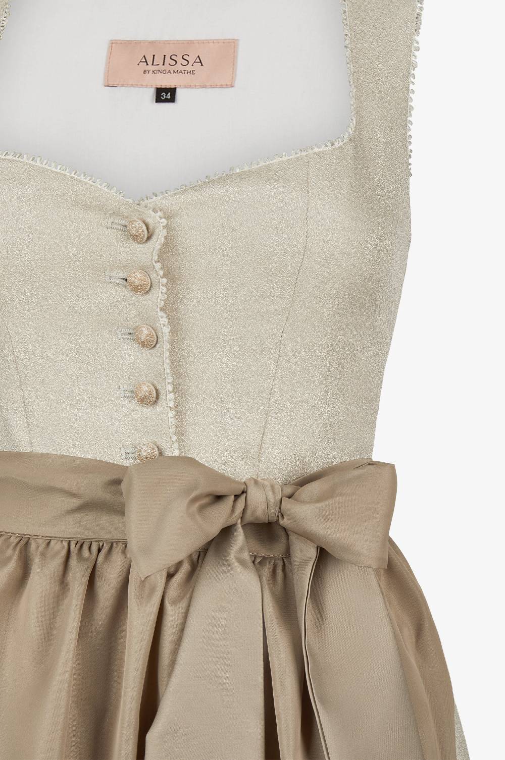 Kinga Mathe Dirndl Elsa in Taupe Tägliche Deals