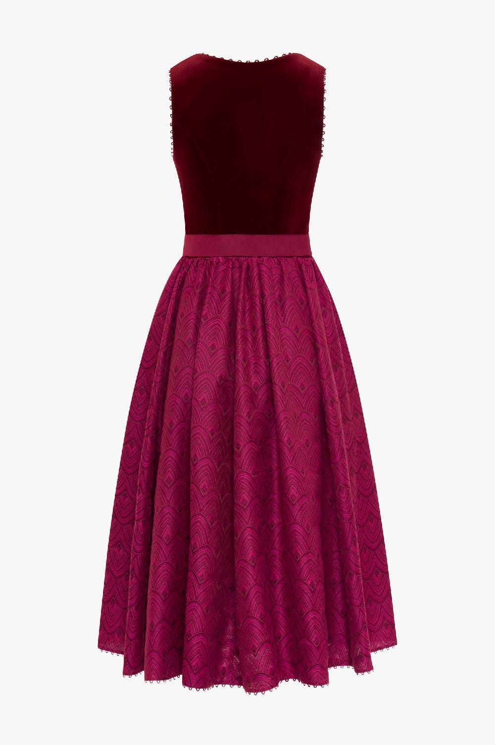 Kinga Mathe Dirndl Laval in Bordeaux Super Rabatt