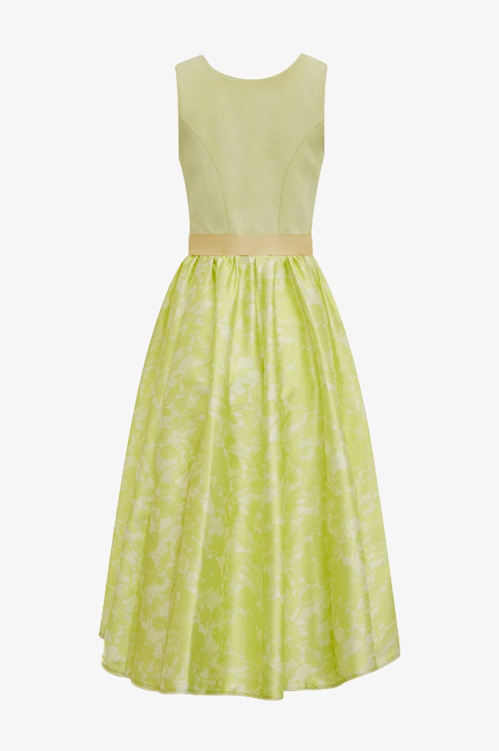 Kinga Mathe Lederdirndl Sylt in lemon Versandkostenfrei