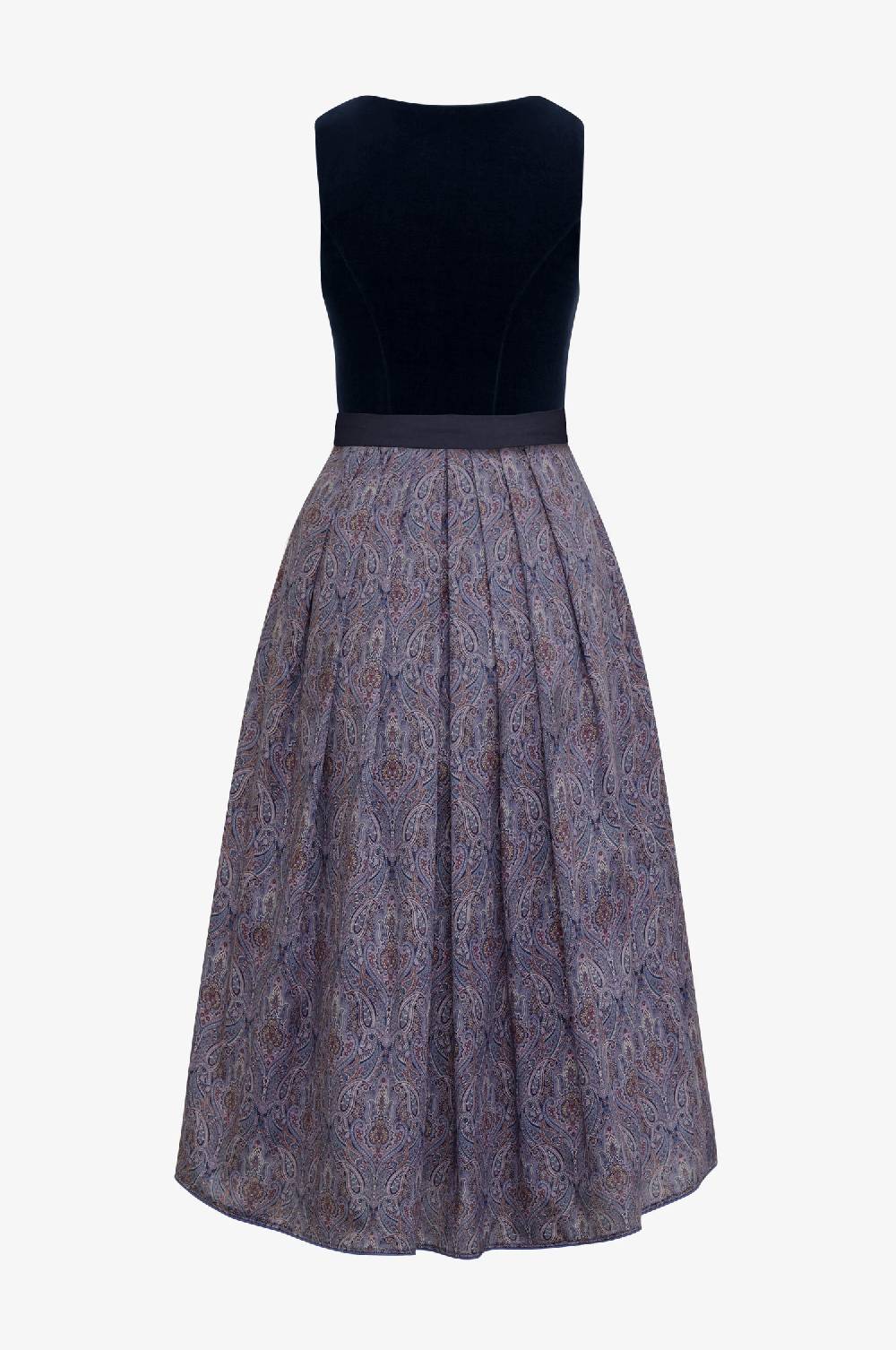 Kinga Mathe Samtdirndl Olivia in nachtblau Cyber Monday