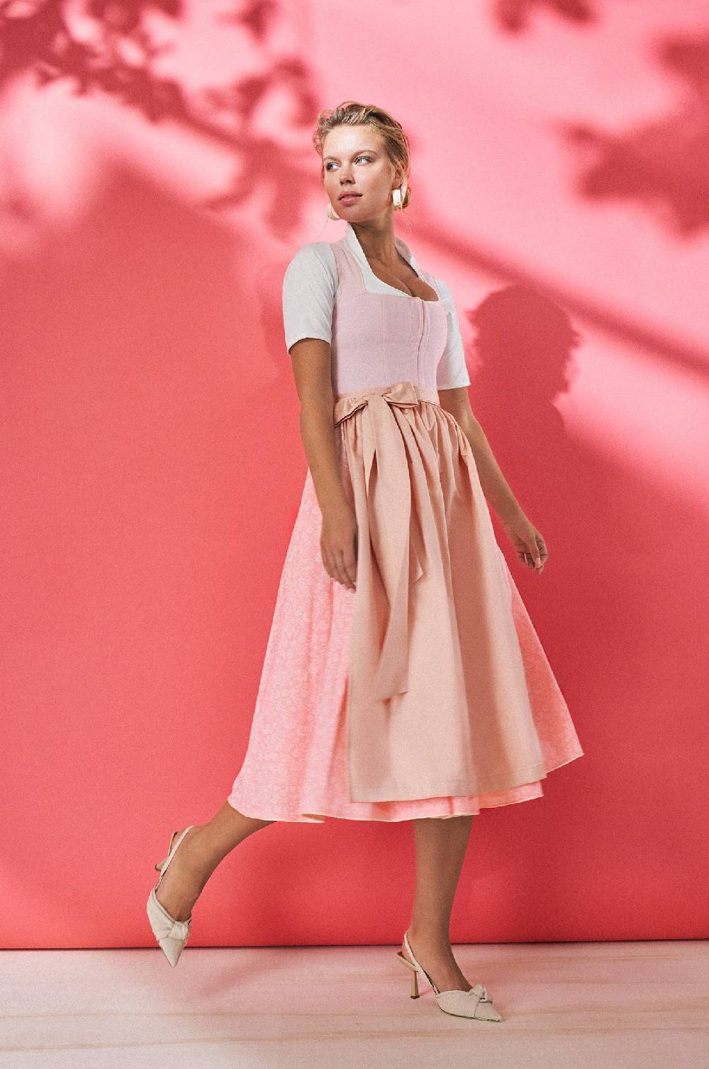 Kinga Mathe Dirndl Almeria in Peach Bis zu 65% Rabatt
