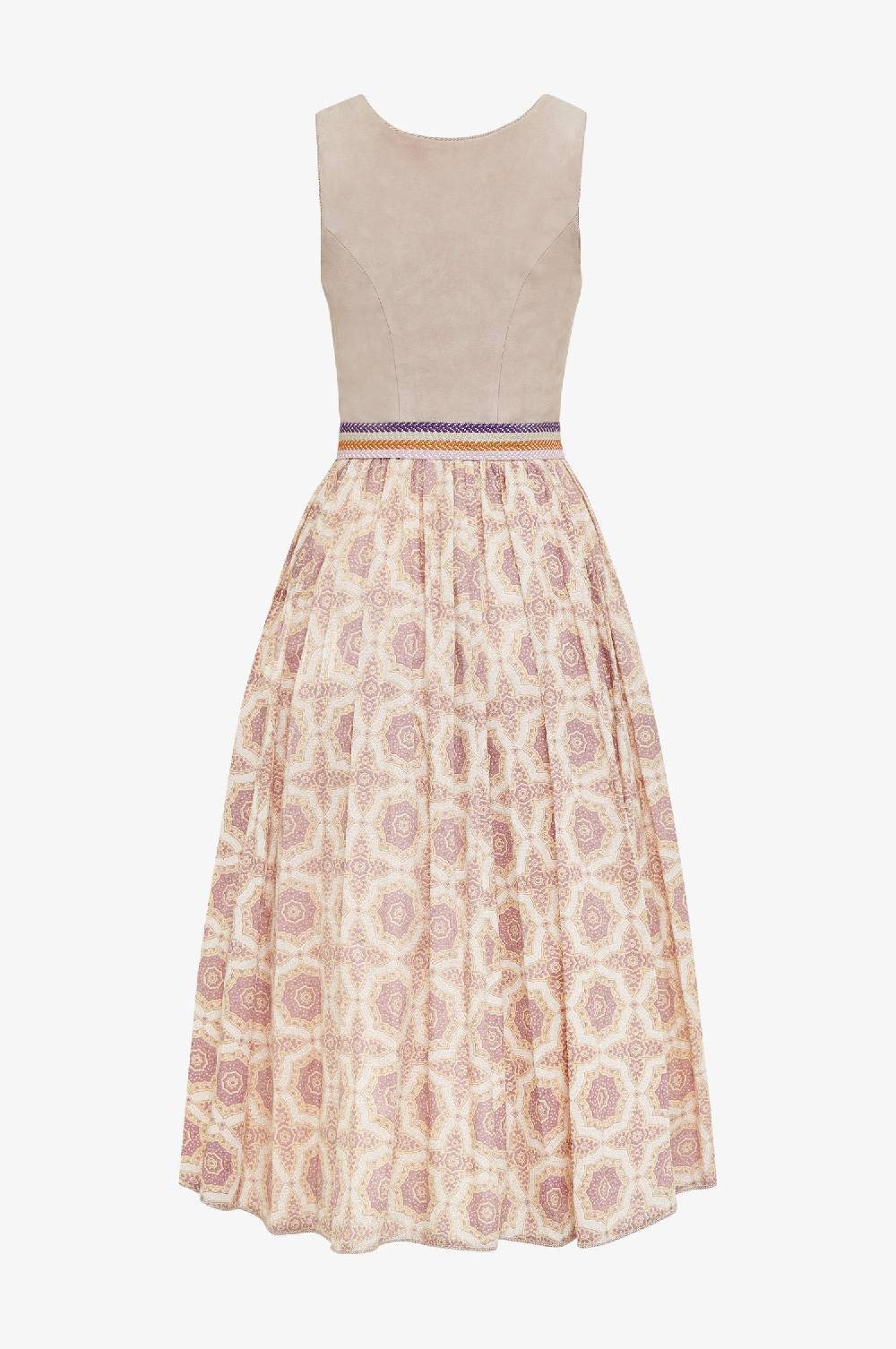 Kinga Mathe Lederdirndl Amapa in Mauve Nur für heute