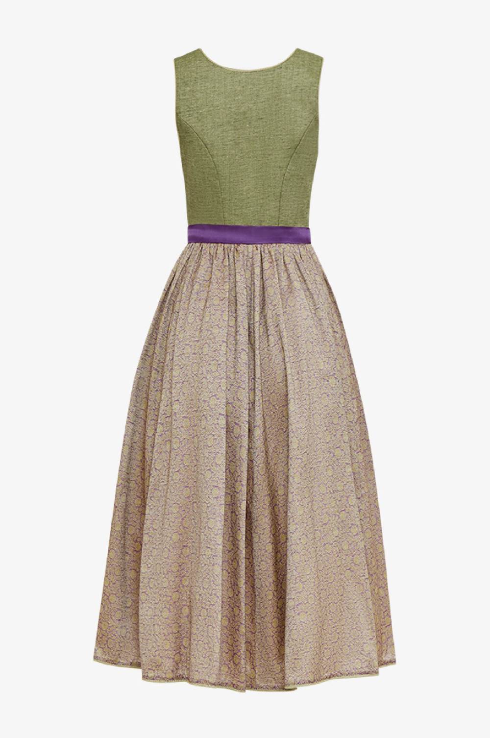 Kinga Mathe Dirndl Alcamo in Moos Sonderangebot der Fabrik