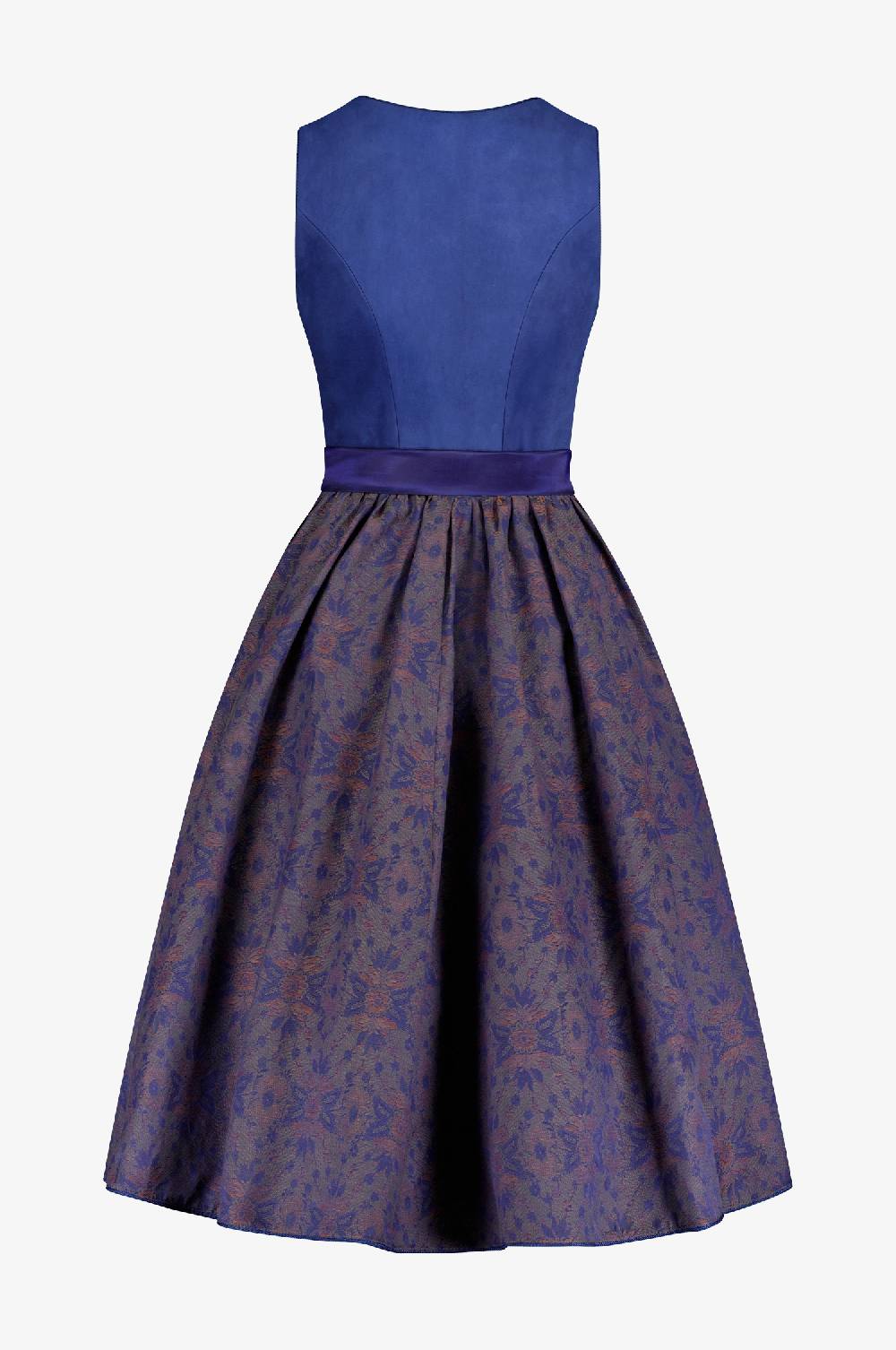 Kinga Mathe Lederdirndl Panama in Blau 2025