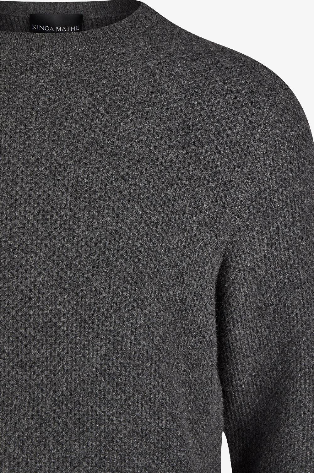 Kinga Mathe Cashmere Pullover Charles in Grau Blitzverkäufe