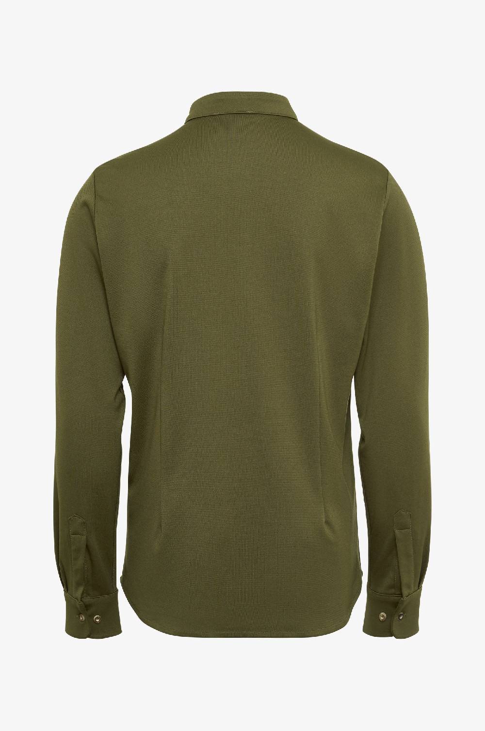 Kinga Mathe Jersey Hemd Leo in Olive Saisonschlussverkauf