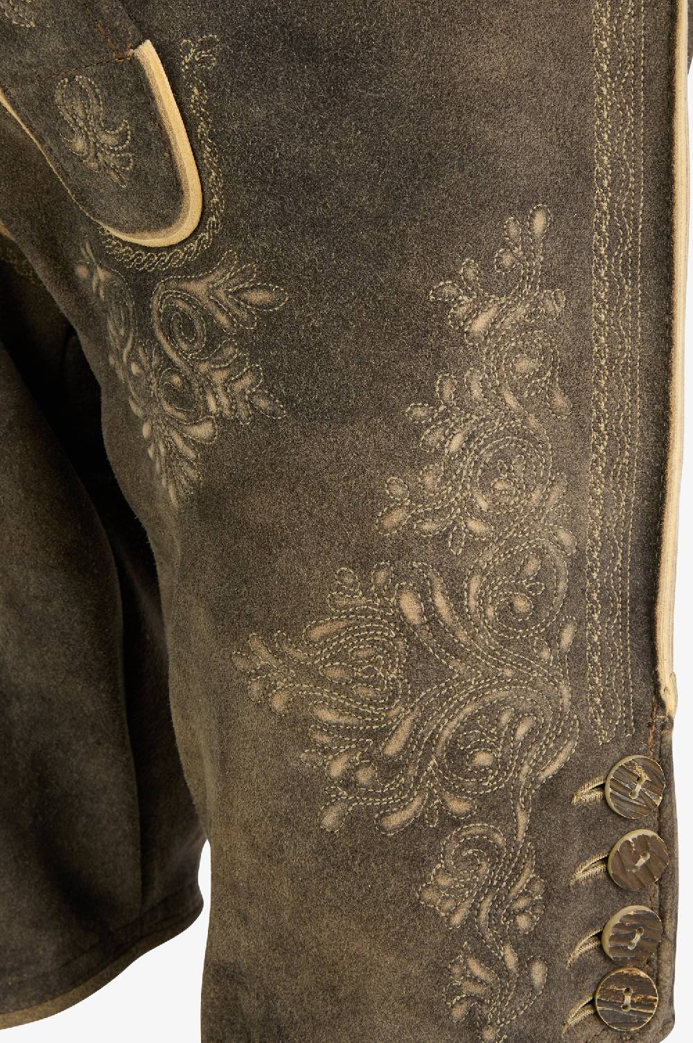 Kinga Mathe Ziegen Lederhose Kaiser in Old Grey Neuheiten