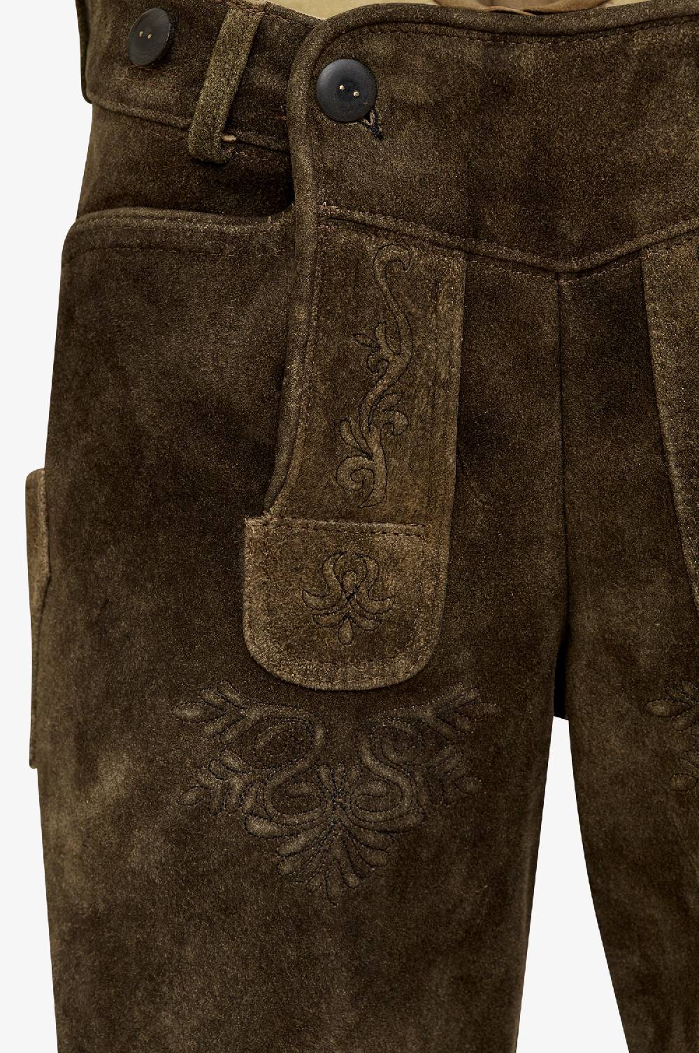 Kinga Mathe Ziegen Lederhose Tobias in Ahorn Super Sparpreis