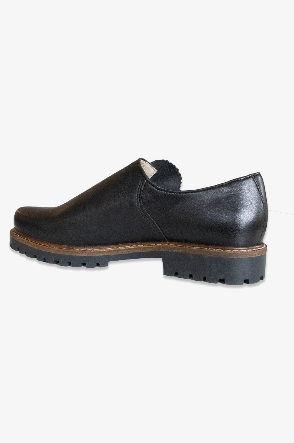 Kinga Mathe Glattleder Trachtenschuhe mit seitlicher Schnürung Discount Store für neue Produkte