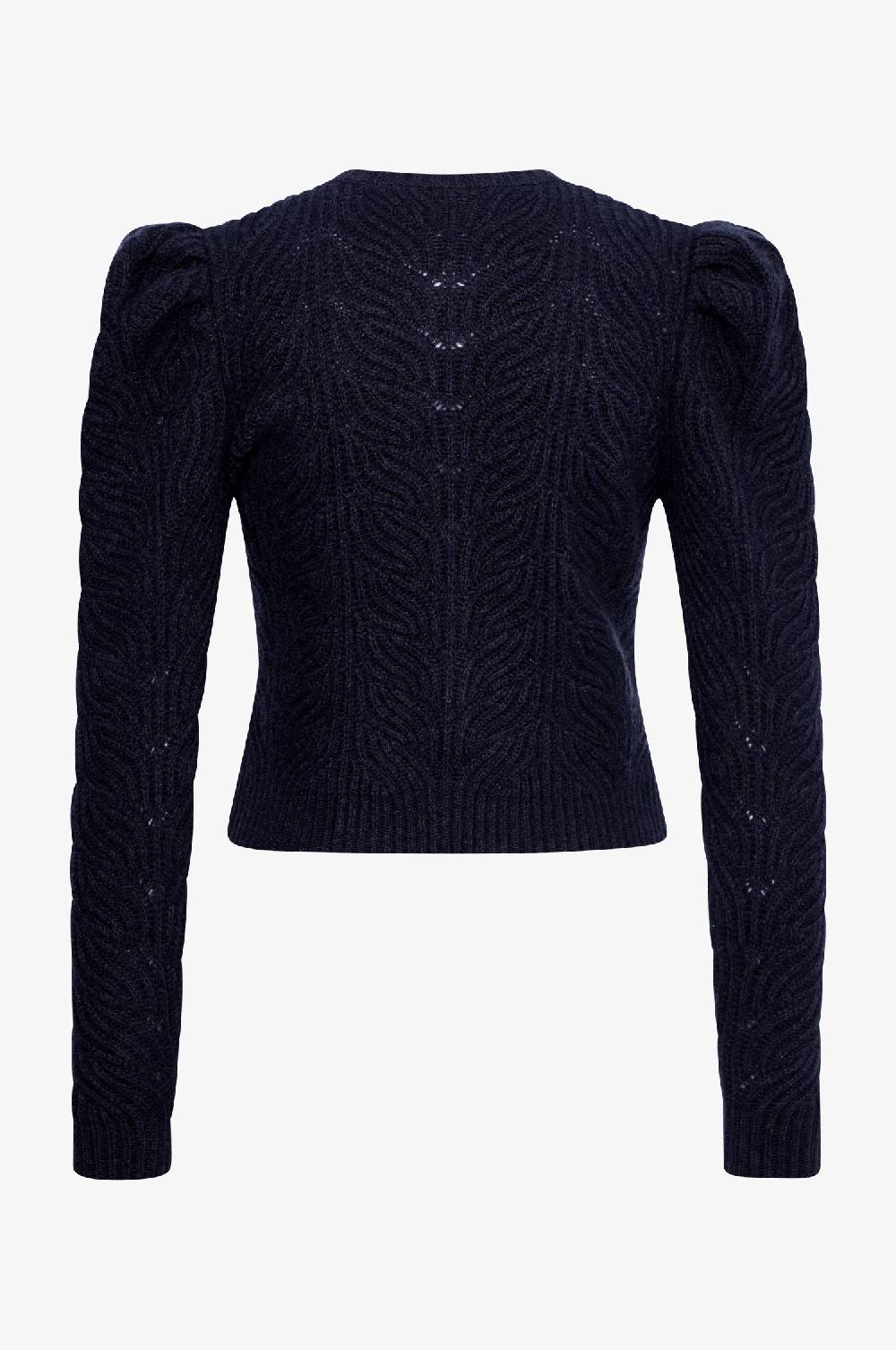 Kinga Mathe Cashmere Strickjacke Marie in Nachtblau zollfrei
