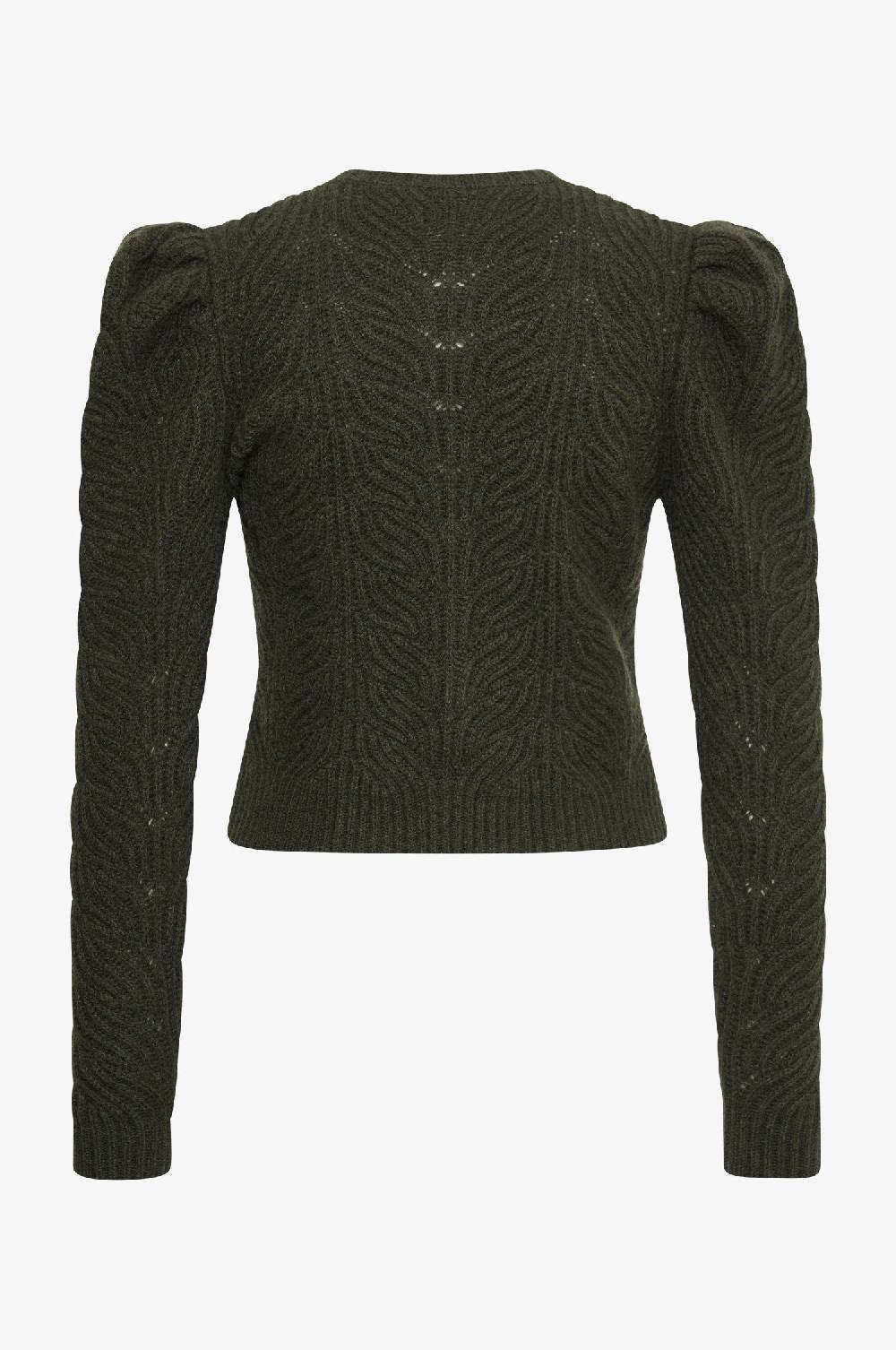 Kinga Mathe Cashmere Strickjacke Marie in Olive Rabatte dieses Monats