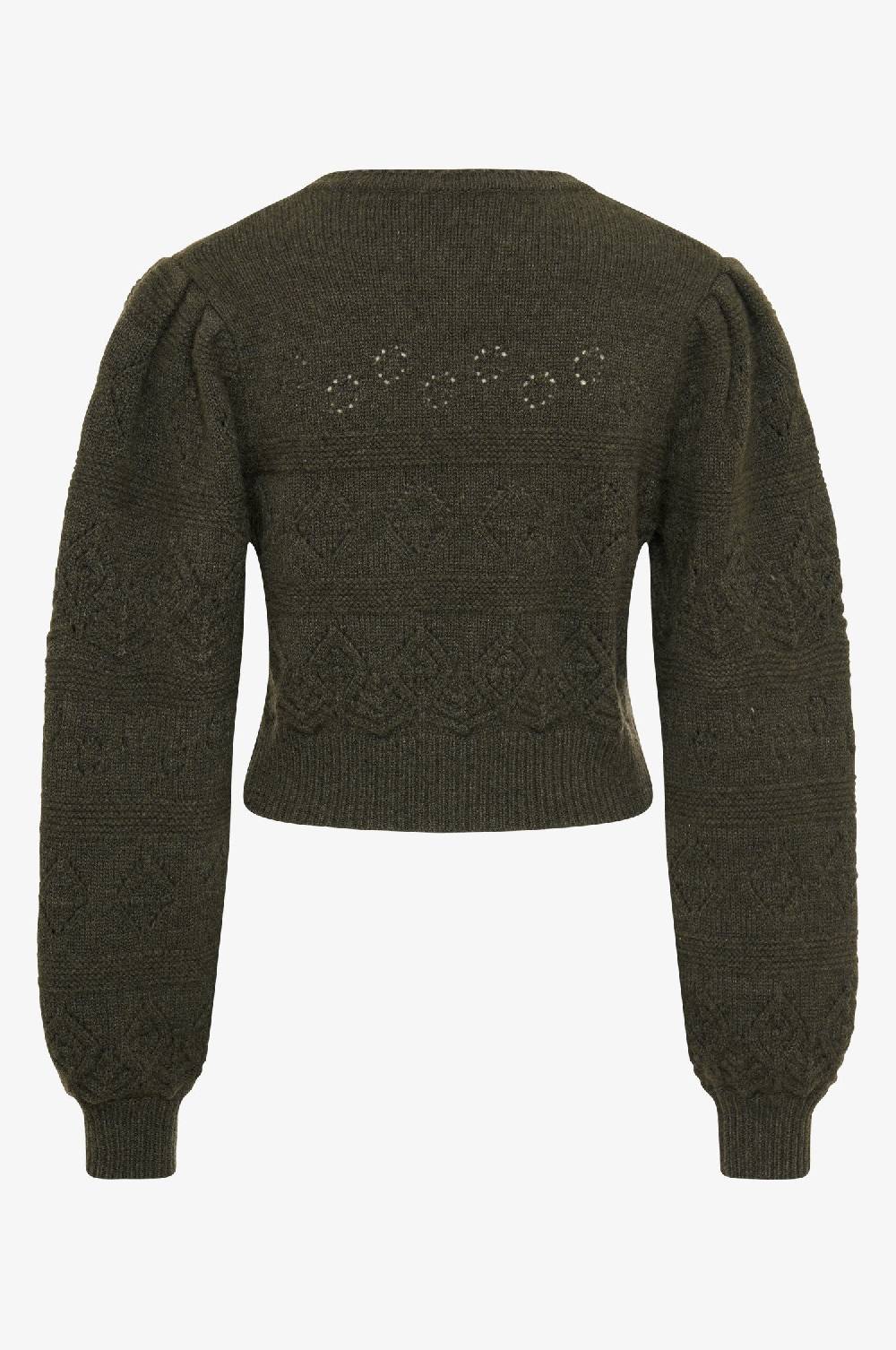 Kinga Mathe Cashmere Strickjacke Dakota in Olive Online
