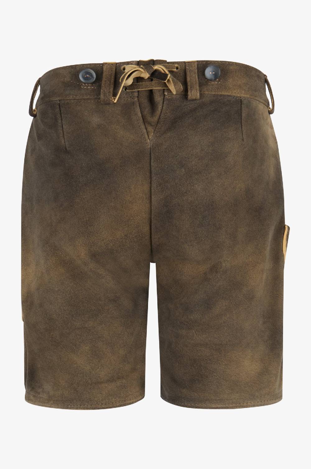 Kinga Mathe Damen Lederhose Nina in Ahorn im Angebot