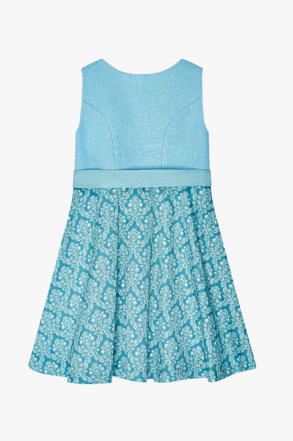 Kinga Mathe Kinderdirndl Anna in Cyan Versandkostenfrei