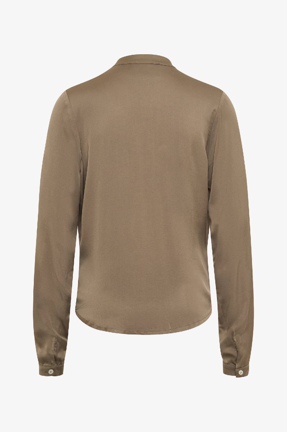 Kinga Mathe Bluse Anette in Taupe Cyber Monday
