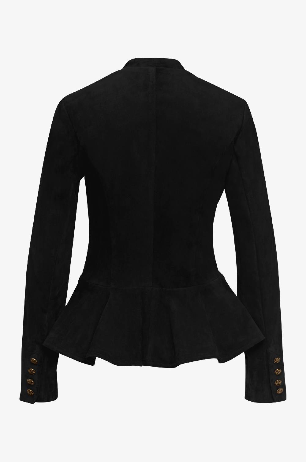 Kinga Mathe Lederjacke Ann-Kathrin in Schwarz Blitzangebot