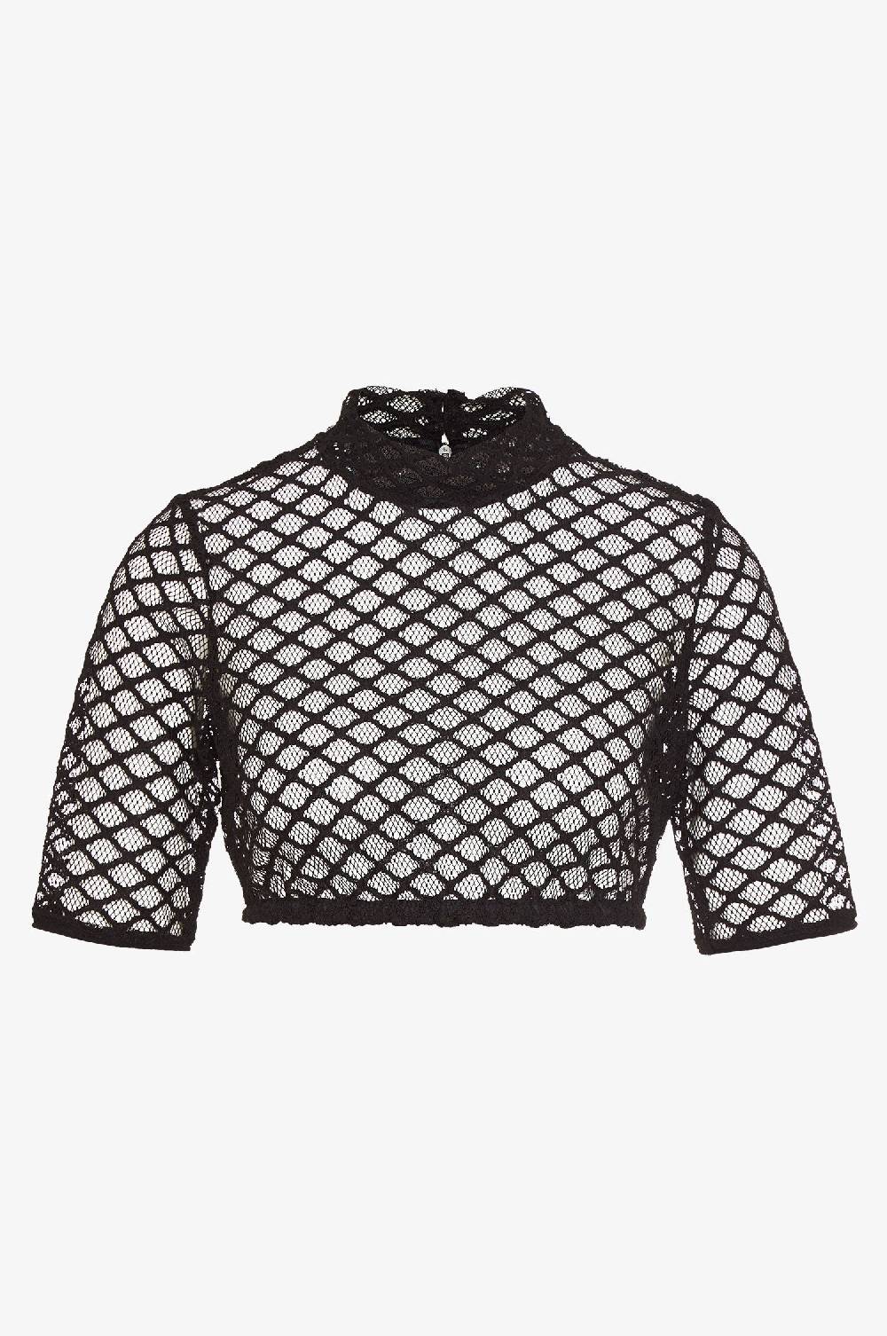 Kinga Mathe Dirndlbluse Inga in Schwarz