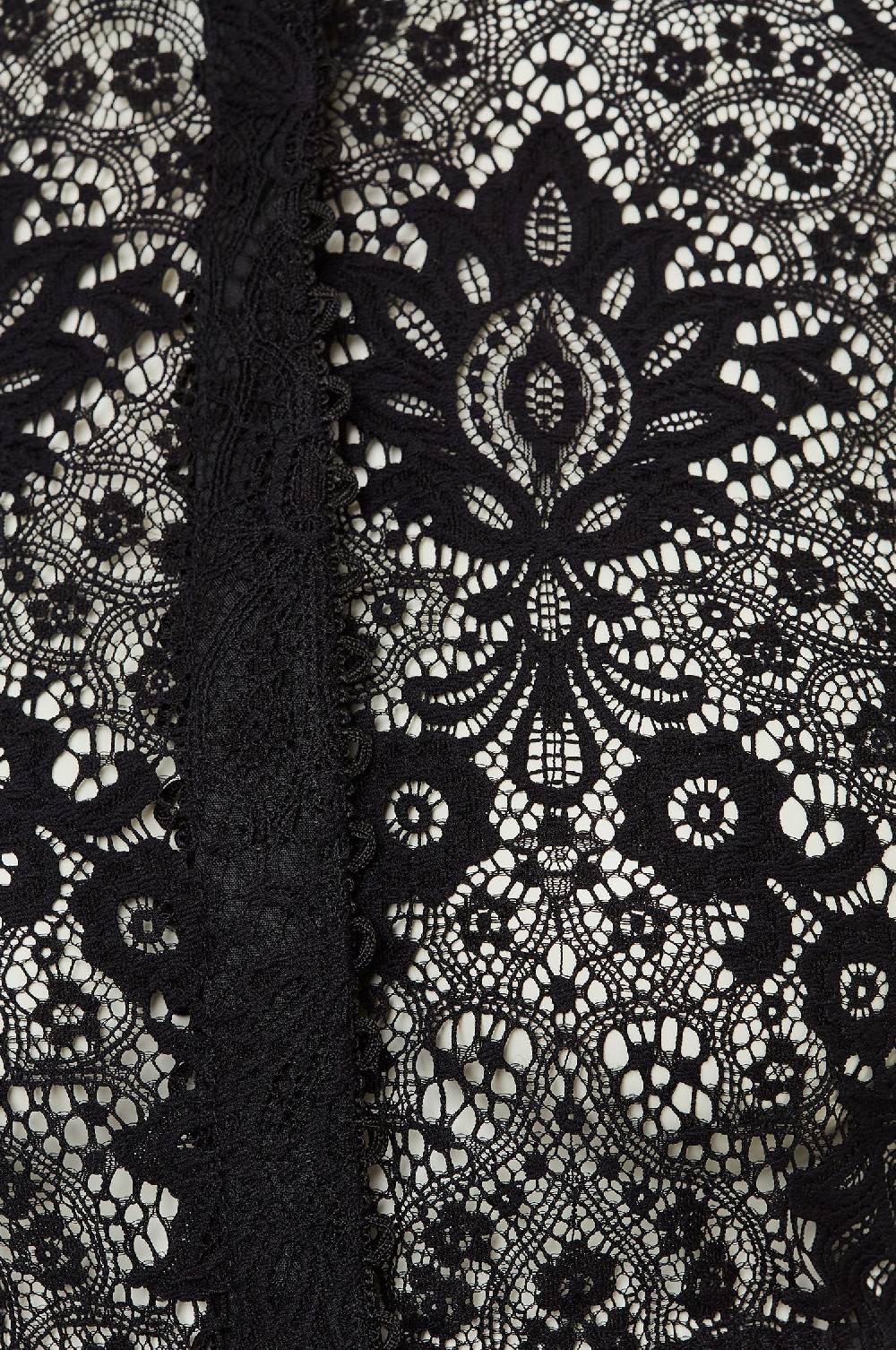 Kinga Mathe Spitzenbluse Evelyn in Schwarz Meist gekauft