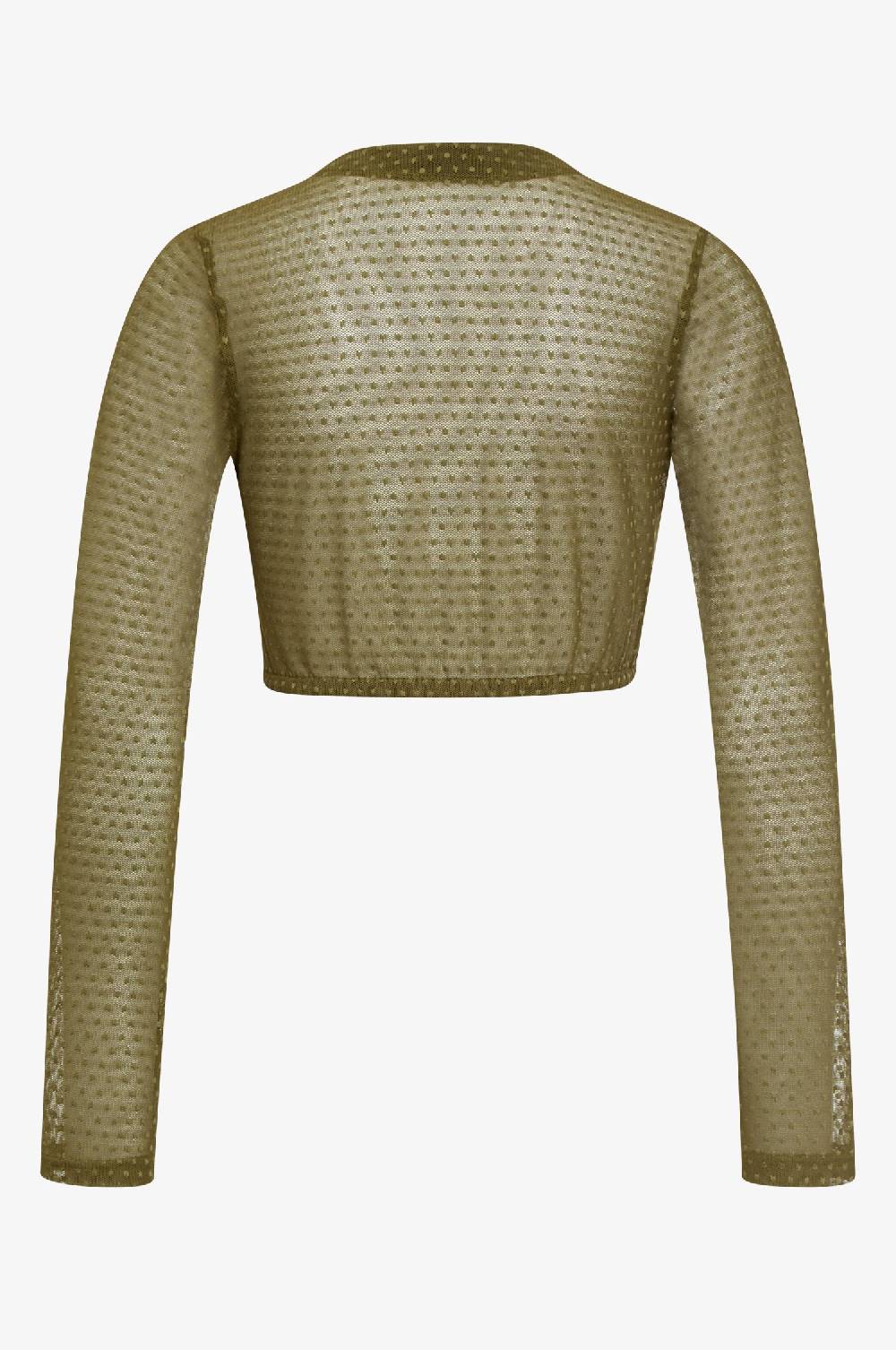 Kinga Mathe Dirndlbluse Lee in Olive Exklusivangebot