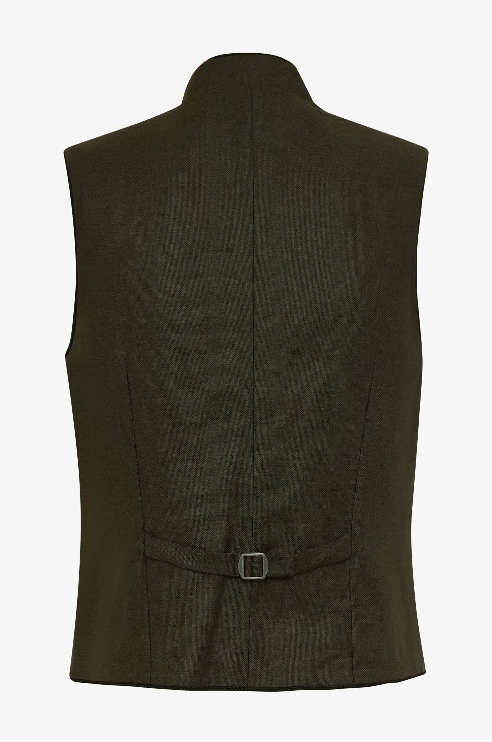 Kinga Mathe Gilet Nick aus Wolle in Loden Weihnachtsangebot