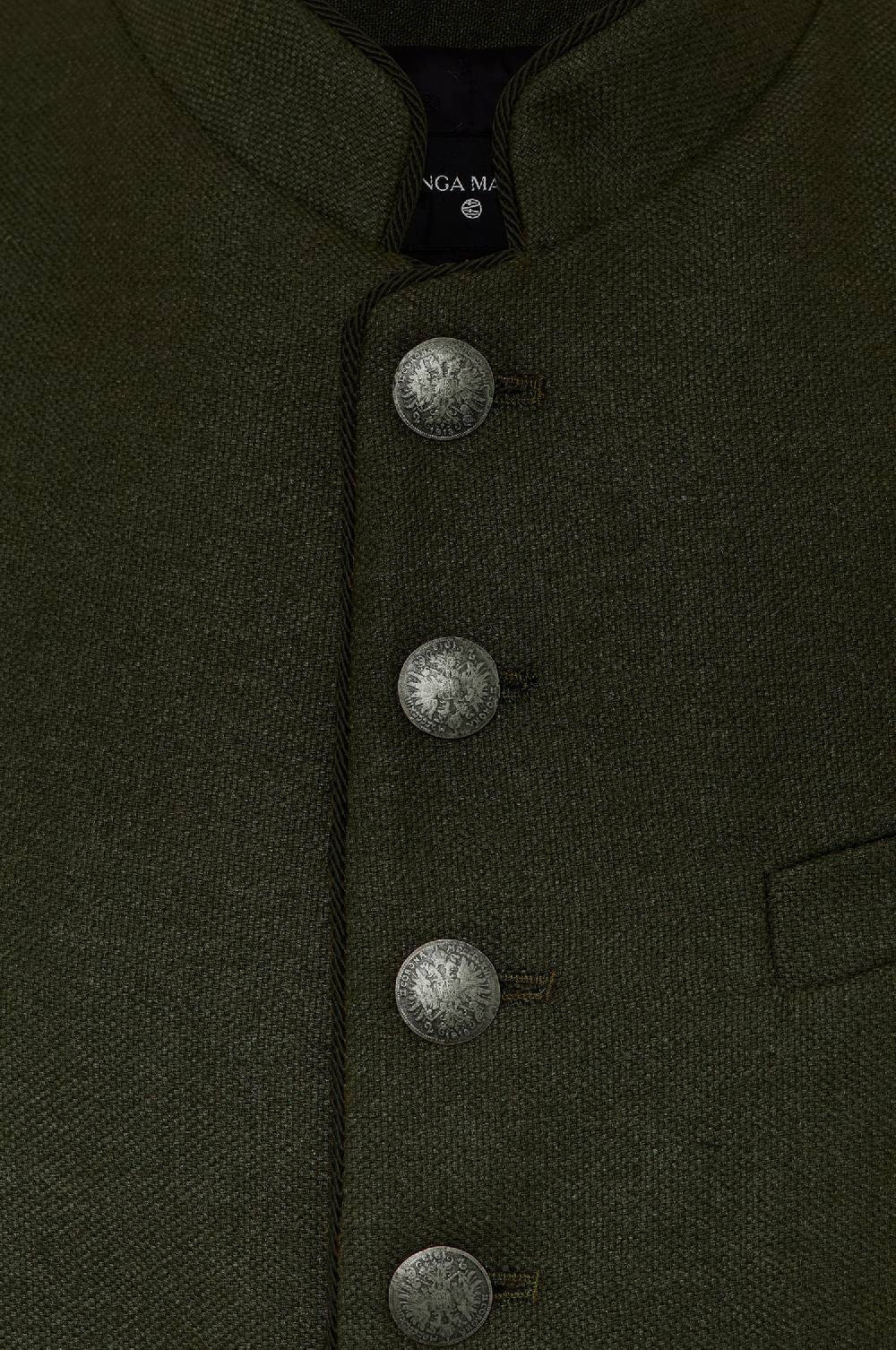 Kinga Mathe Gilet Nick aus Wolle in Loden Weihnachtsangebot