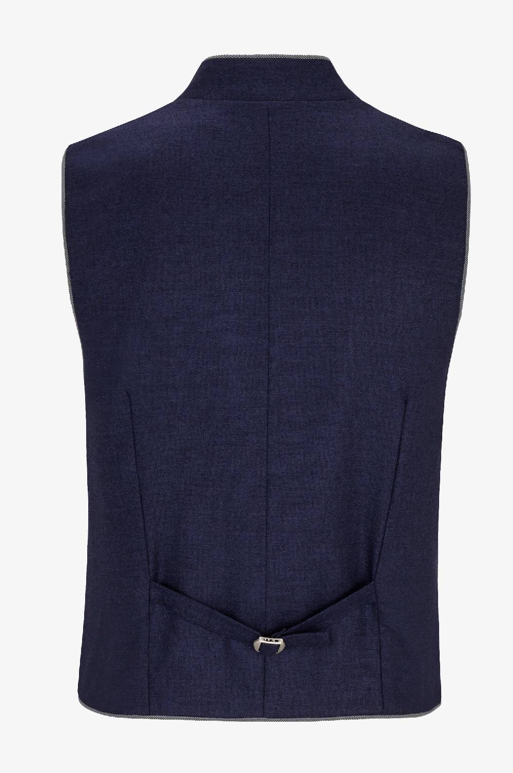 Kinga Mathe Gilet Nick aus Wolle in Marine Valentinstagsangebot