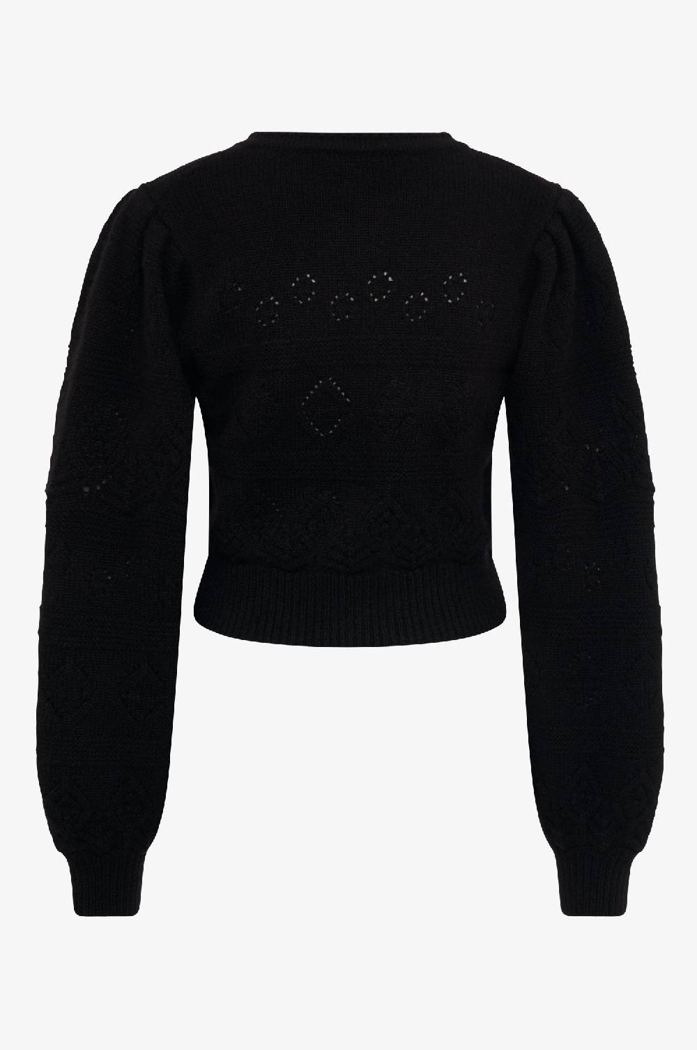 Kinga Mathe Cashmere Strickjacke Dakota in Schwarz Letzter Tag