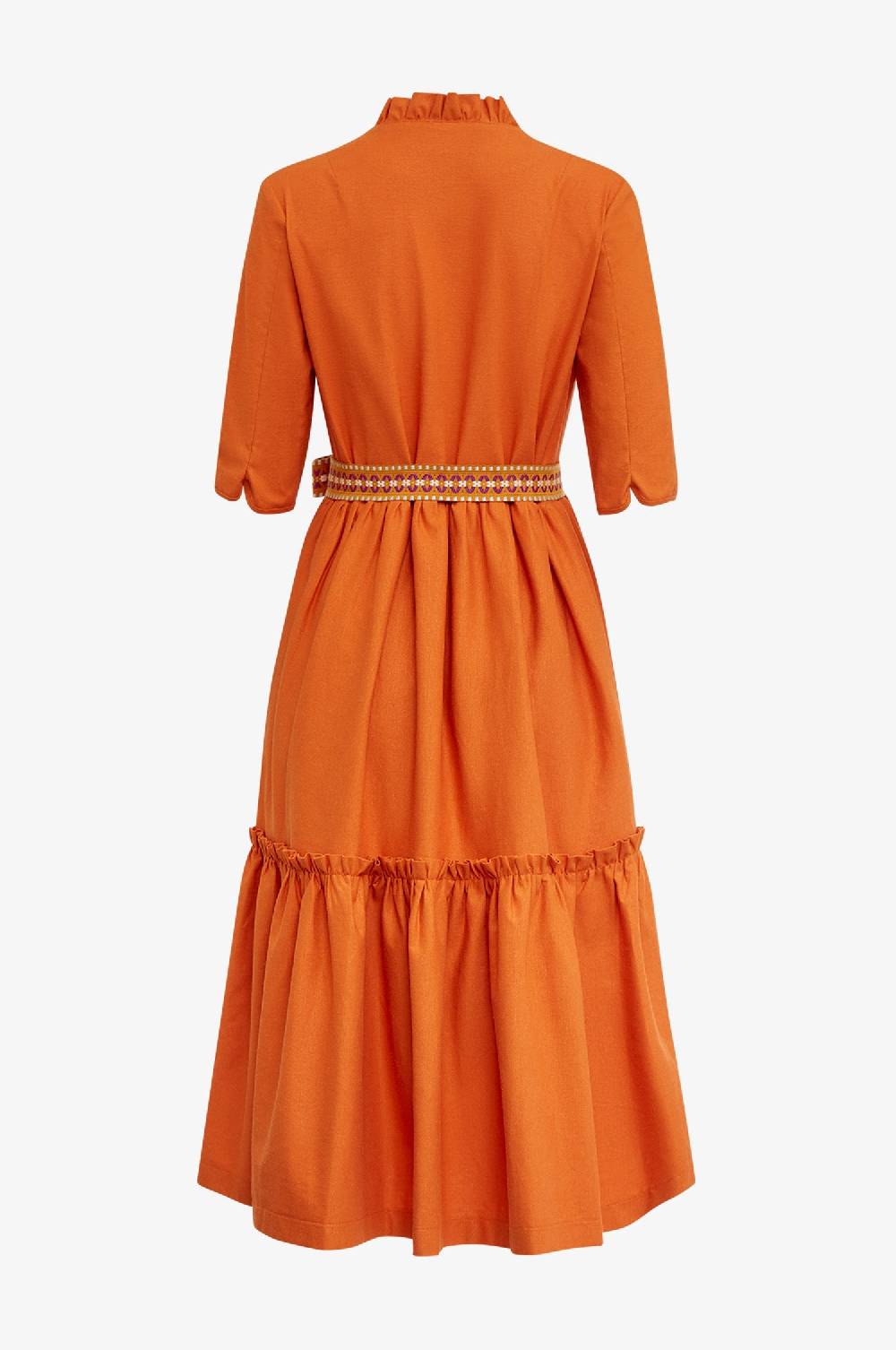 Kinga Mathe Kleid Sue in Orange Bis zu 55% Rabatt
