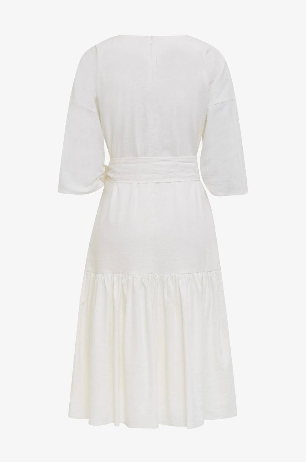 Kinga Mathe Kleid Isabella in Ivory Clearance-Verkauf