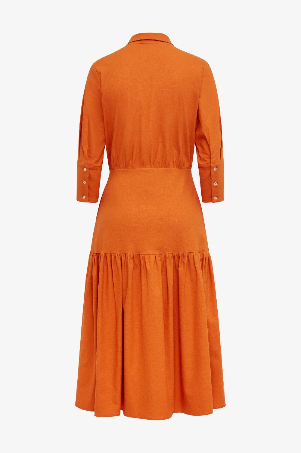 Kinga Mathe Kleid Tami in Orange Kostenloser Versand international