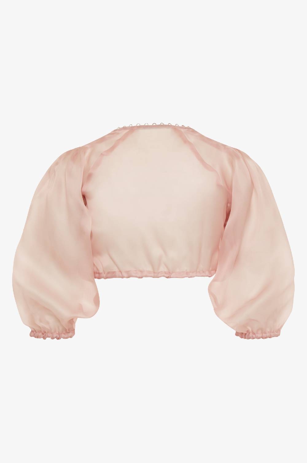 Kinga Mathe Organzabluse Kaira in Rosé Online