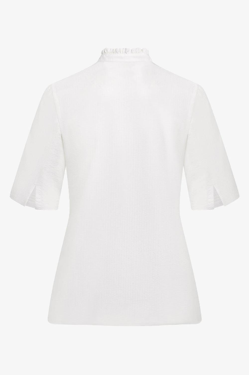 Kinga Mathe Bluse Hanna in Weiß mit Arm Rabatte dieses Monats