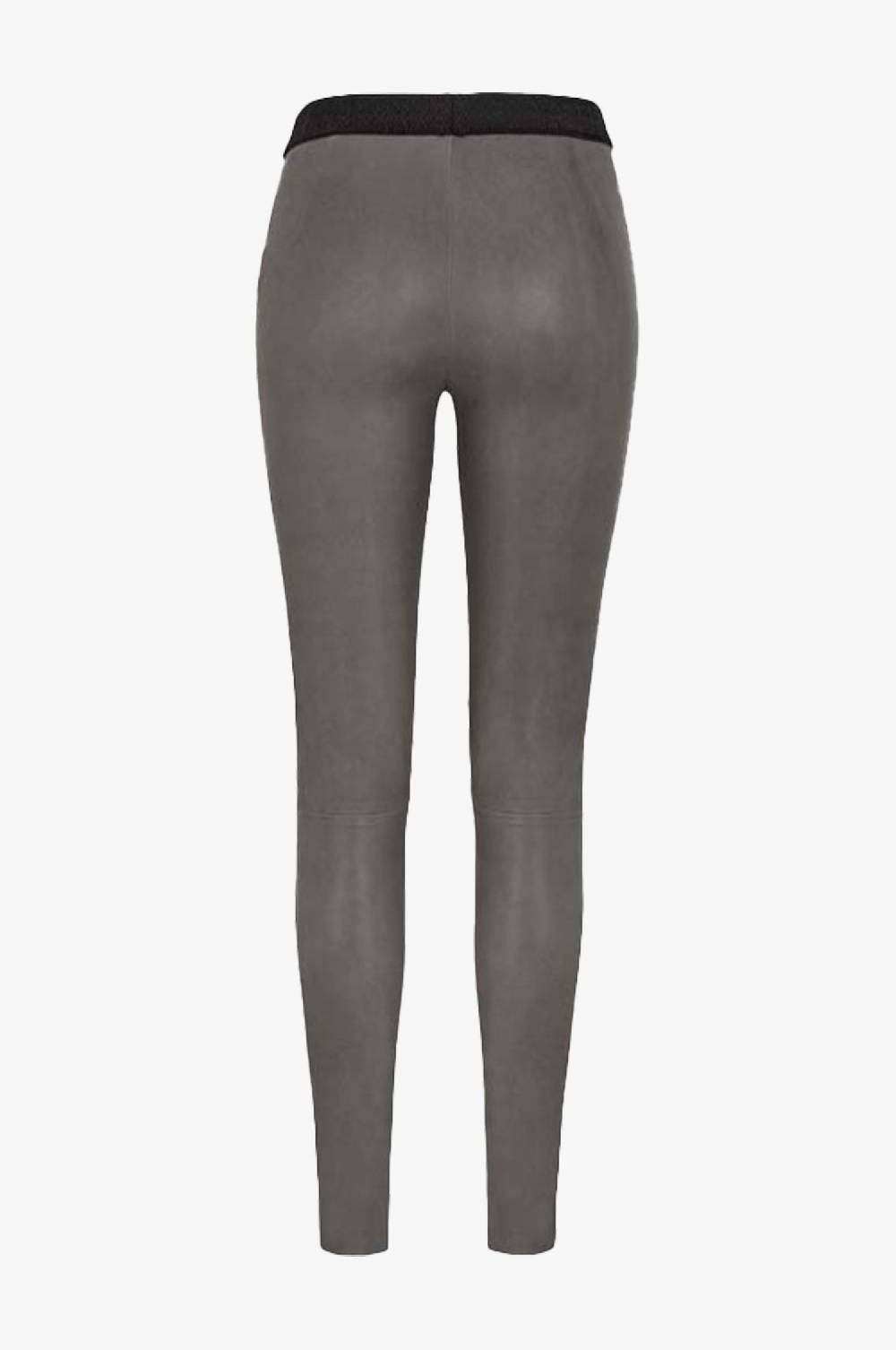 Kinga Mathe Lederhose Sina in Taupe Neuheiten