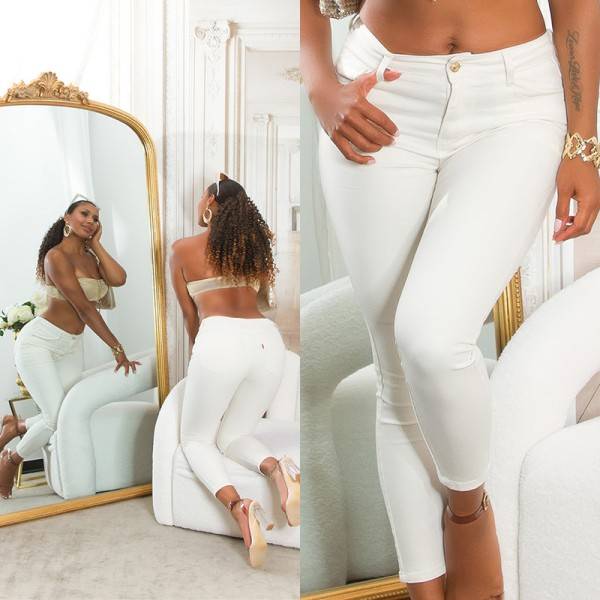 Koucla Sexy Highwaist Push-Up Skinny Jeans Vierteljährliche Förderung