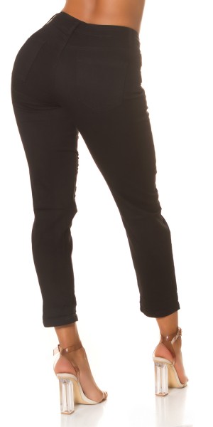 Koucla Sexy used look Boyfriend Jeans Osterangebot