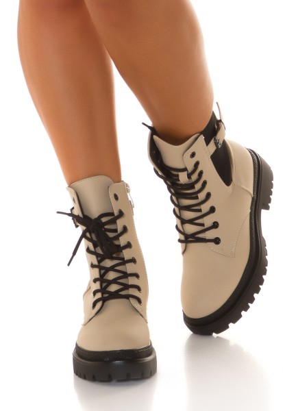 Koucla Trendy Stiefeletten zum Schnüren Bestseller