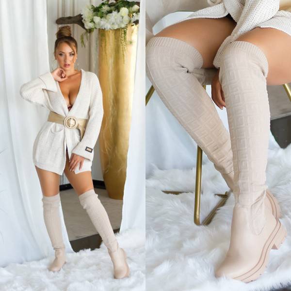 Koucla Sexy Fashionista Stoff Overknees Saisonale Angebote