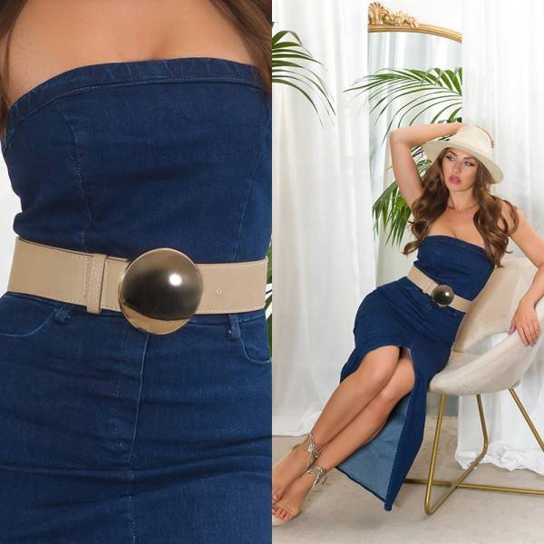 Koucla Sexy Hüftgürtel mit XL Schnalle Vierteljährliche Förderung