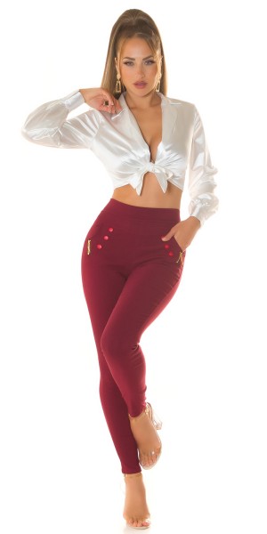 Koucla Sexy Highwaist Leggings mit Taschen Online Shopping