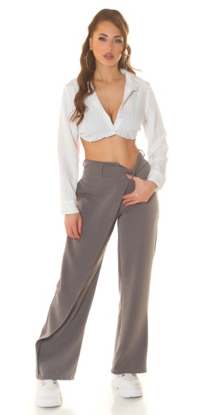 Koucla Sexy Koucla Highwaist Hose asymetrisch Valentinstagsangebot