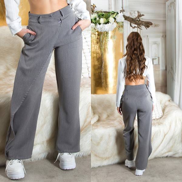 Koucla Sexy Koucla Highwaist Hose asymetrisch Valentinstagsangebot