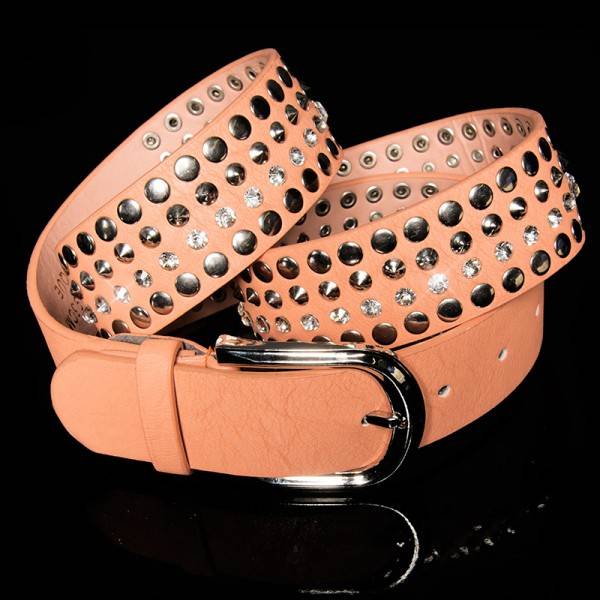 Koucla Sexy Hüftgürtel mit Nieten und Strass Top Angebot