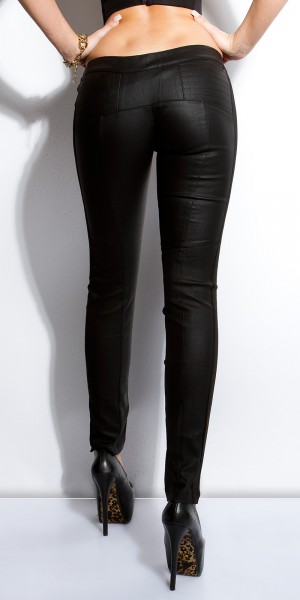 Koucla Sexy KouCla Treggings mit goldenen Knoepfen Online Shopping