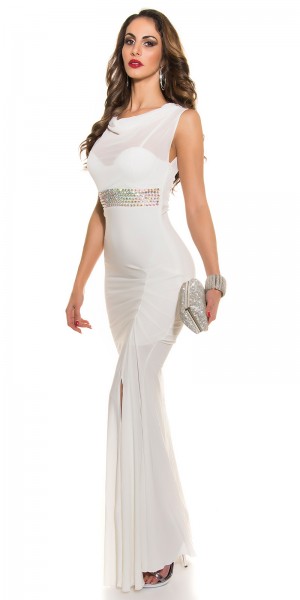 Koucla Red-Carpet-Look!Sexy Koucla Gala-kleid mit Strass Vierteljährliche Förderung